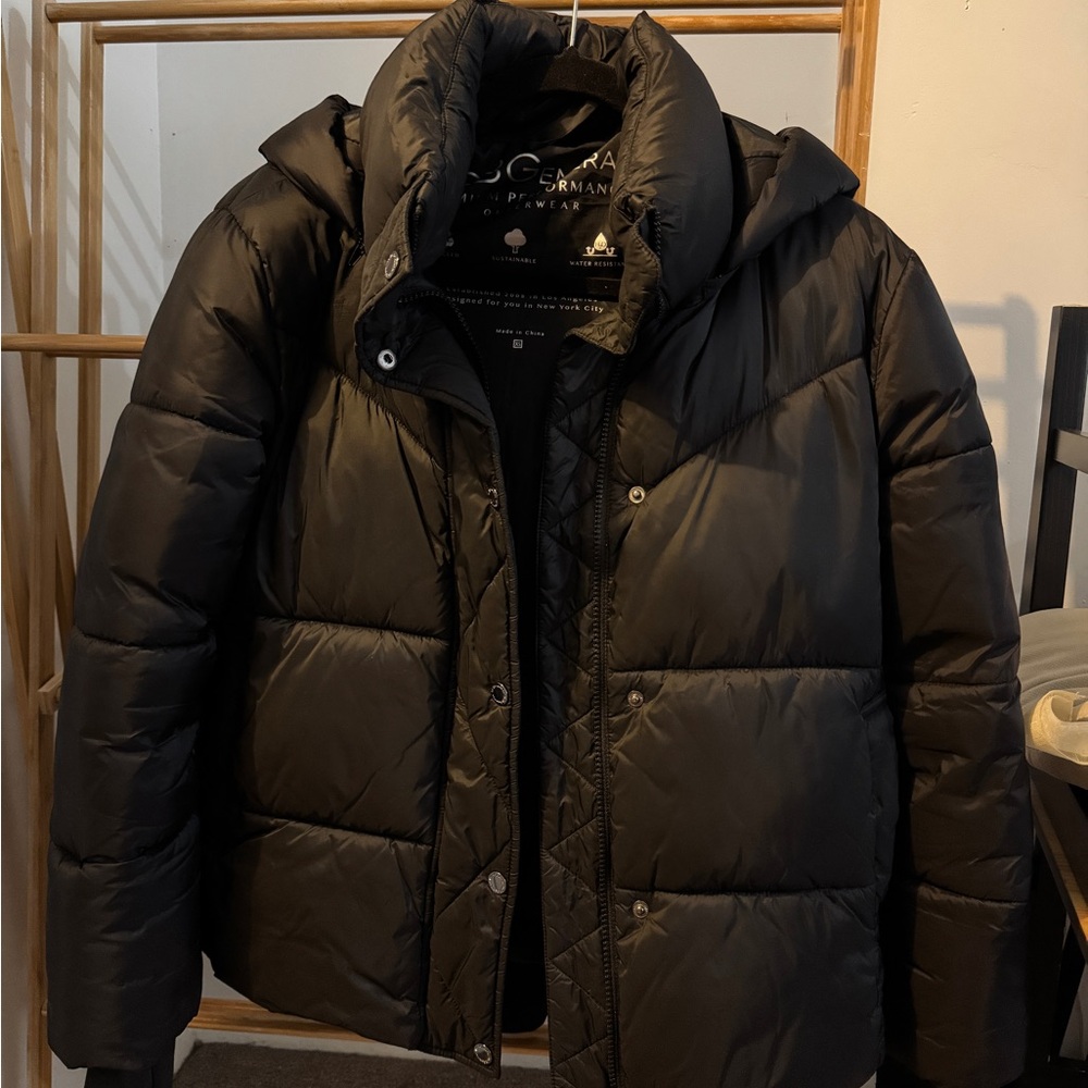 BCBGeneration Men's Dark Puffer Jacket